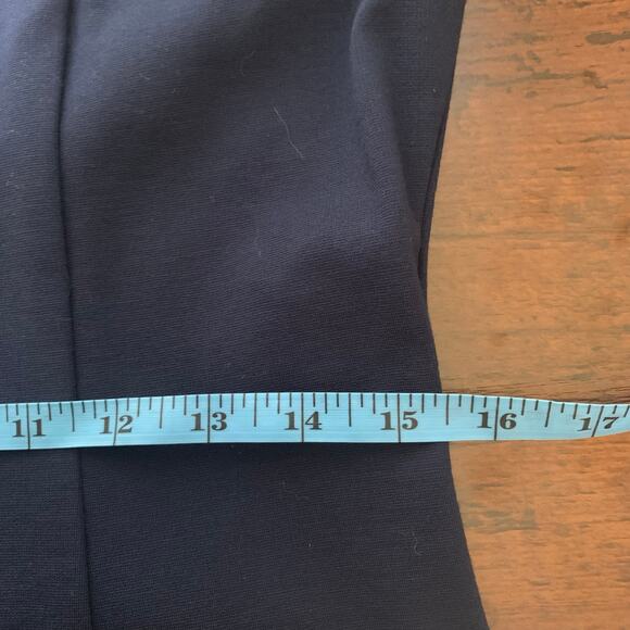 Ava & Aiden Navy Blue Sleeveless Sheath Dress Size 8 - Picture 8 of 9